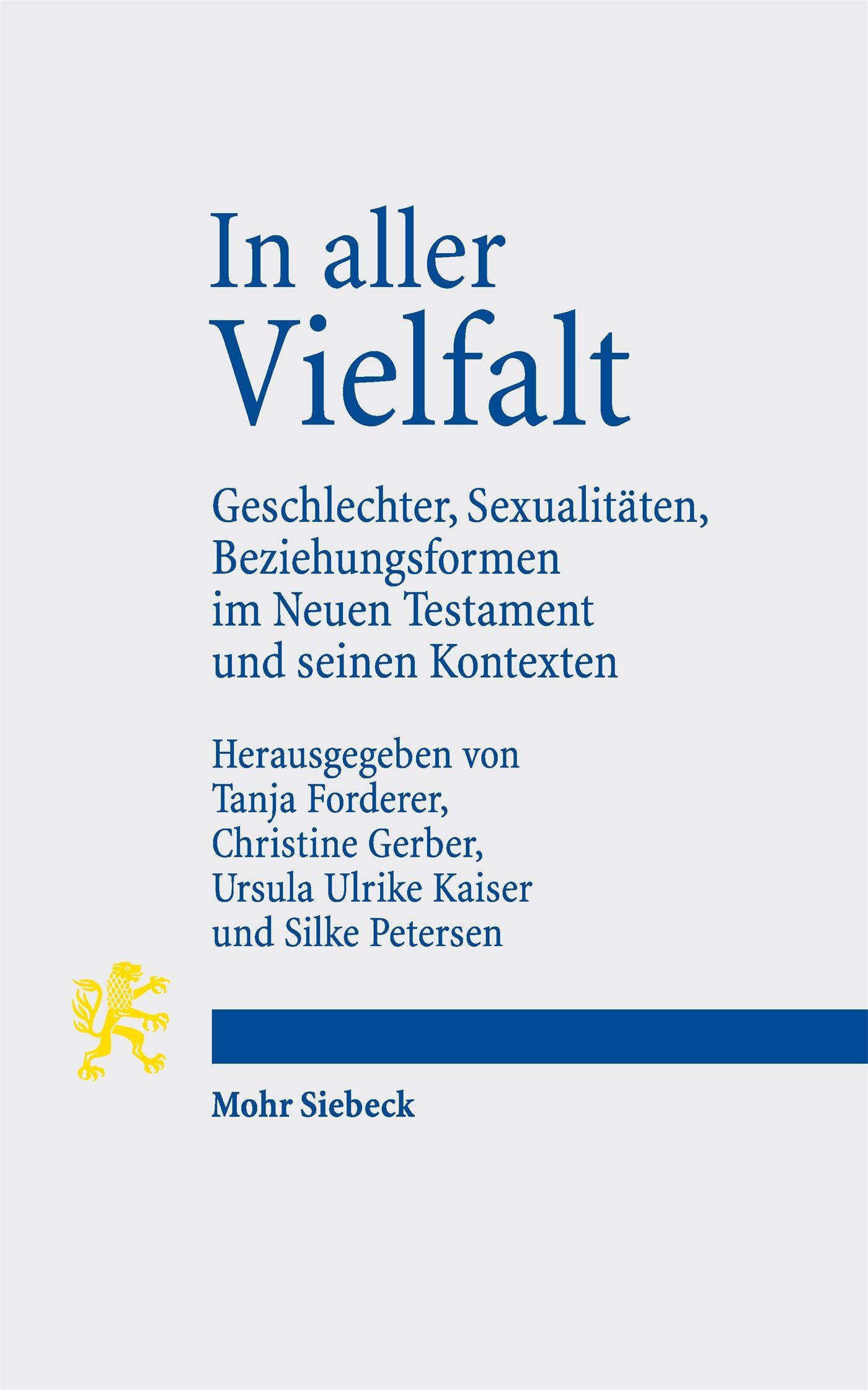 Vorderes Coverbild In aller Vielfalt