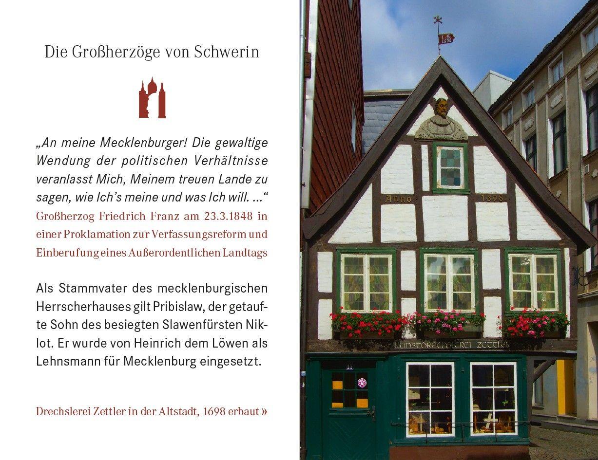 Beispielinhalt (Bild) Schwerin für die Westentasche