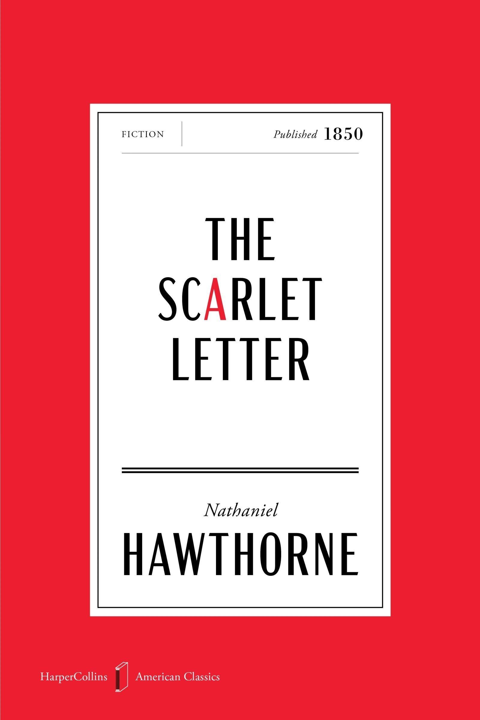Vorderes Coverbild The Scarlet Letter American Classics Edition