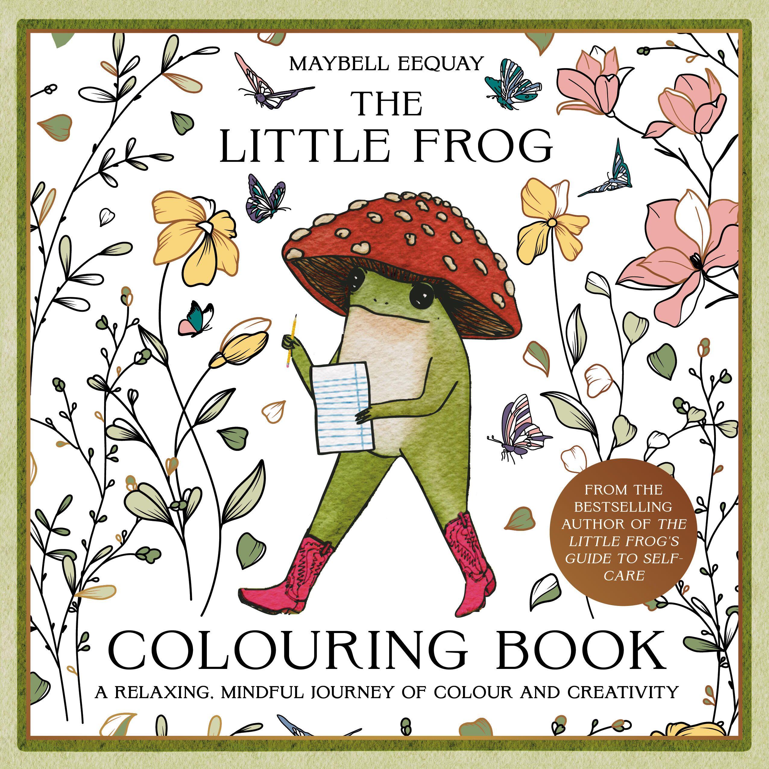 Vorderes Coverbild The Little Frog Coloring Book