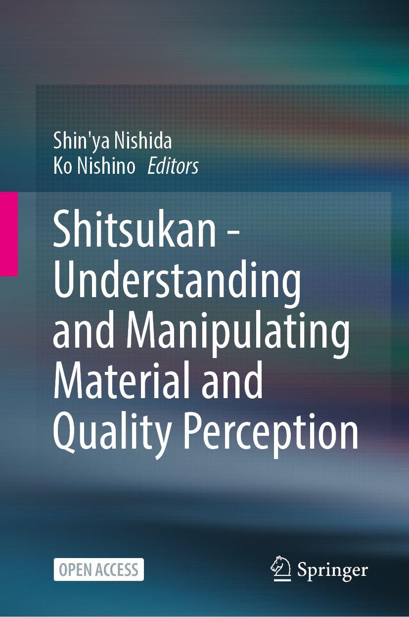 Vorderes Coverbild Shitsukan-Understanding and Manipulating Material and Quality Perception