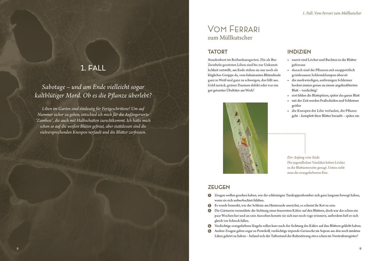 Beispielinhalt (Bild) Mord im Nacktschnecken-Milieu