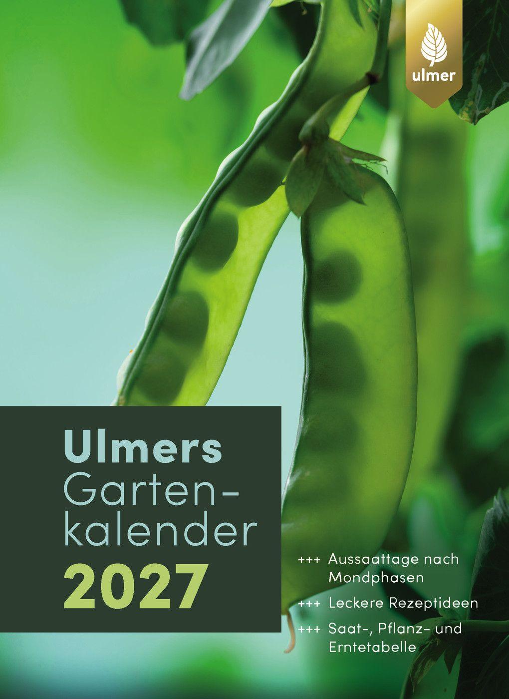 Vorderes Coverbild Ulmers Gartenkalender 2027