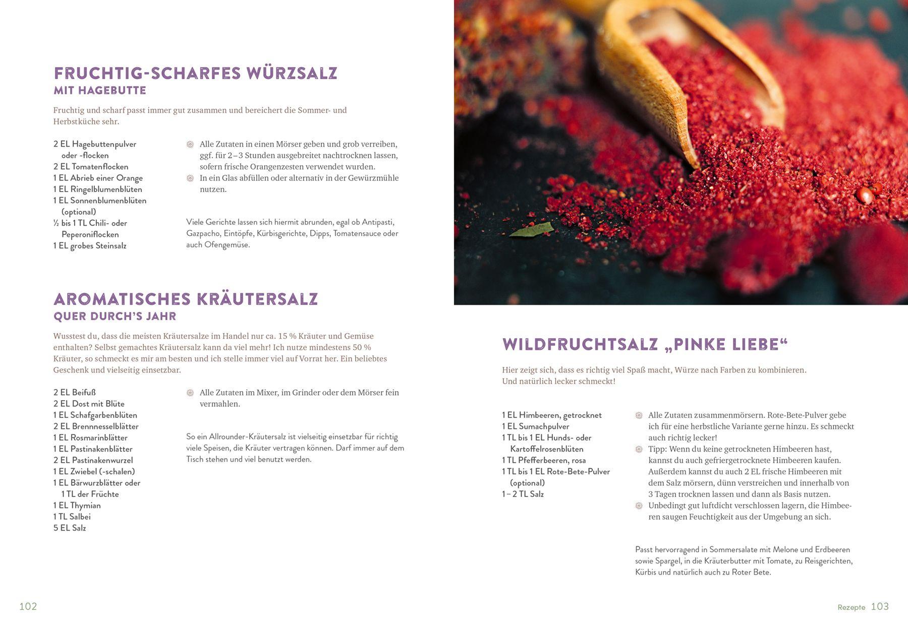 Beispielinhalt (Bild) Wilde Würze