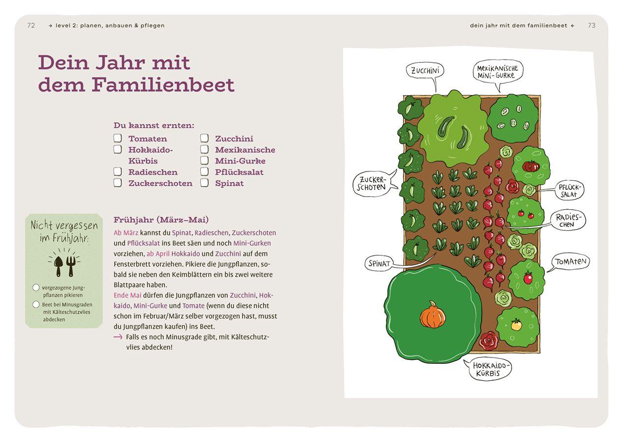 Beispielinhalt (Bild) Dein Projekt. Dein Guide. Gärtnern mit Hochbeet