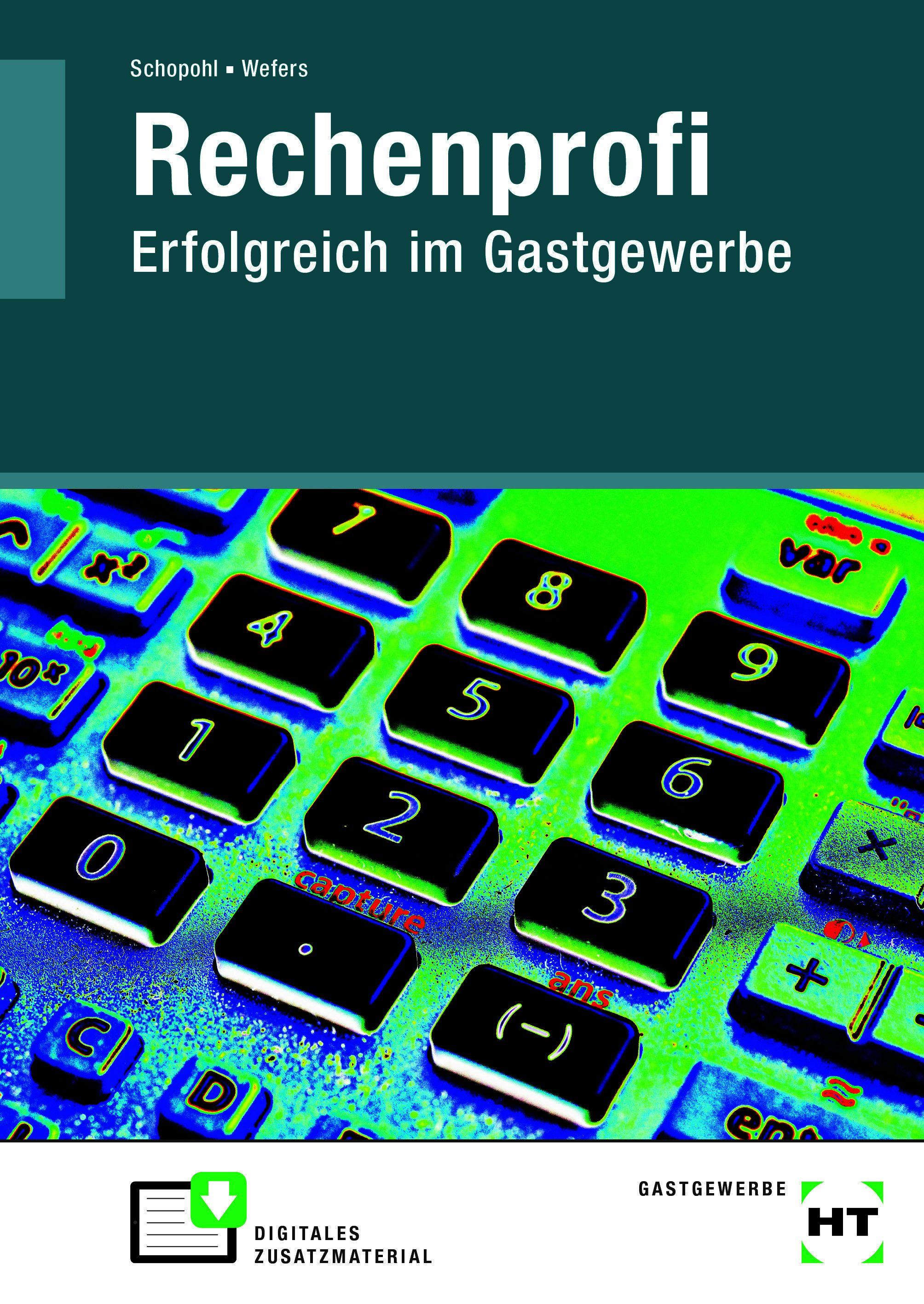Vorderes Coverbild Rechenprofi Erfolgreich im Gastgewerbe