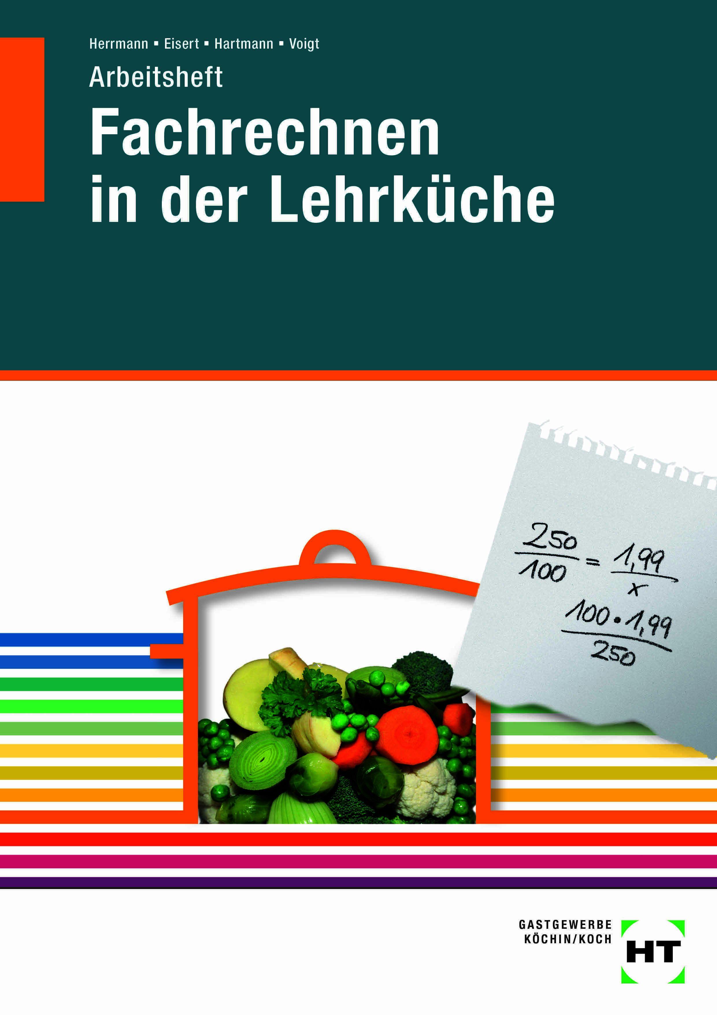 Vorderes Coverbild Arbeitsheft Fachrechnen in der Lehrküche
