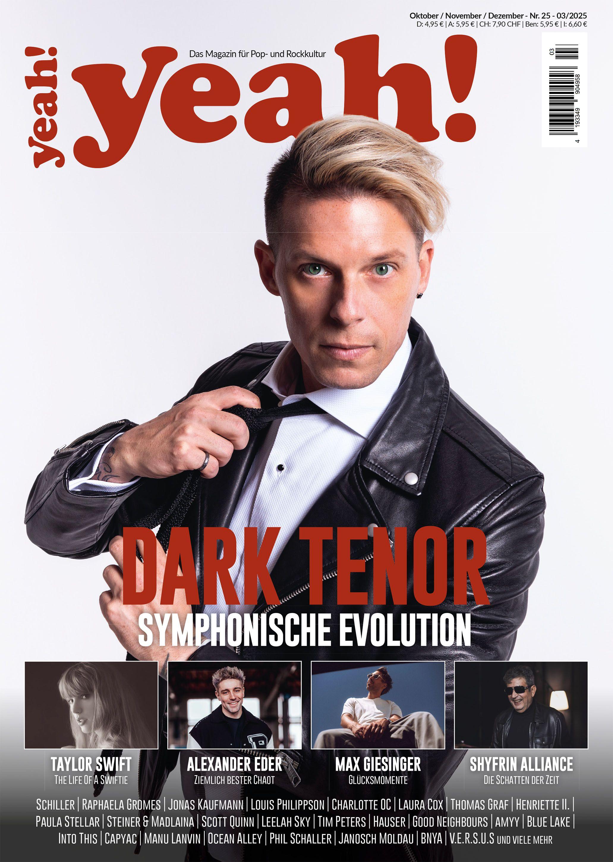 Vorderes Coverbild yeah! - Das Magazin für Pop- und Rockkultur. Ausgabe #25