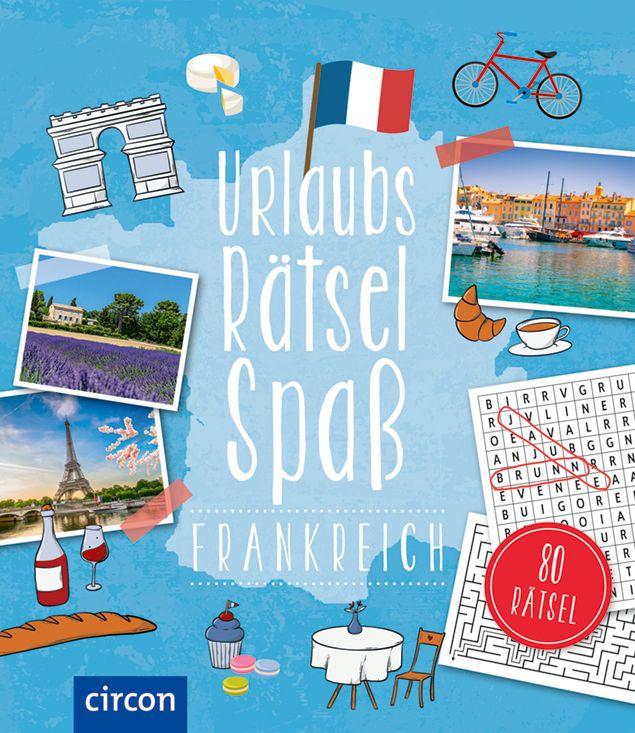 Vorderes Coverbild Urlaubsrätsel-Spaß Frankreich
