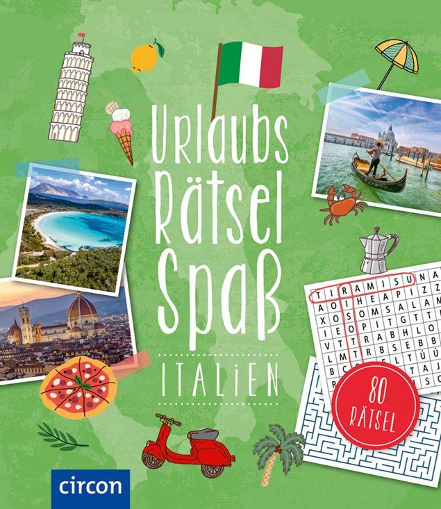 Vorderes Coverbild Urlaubsrätsel-Spaß Italien