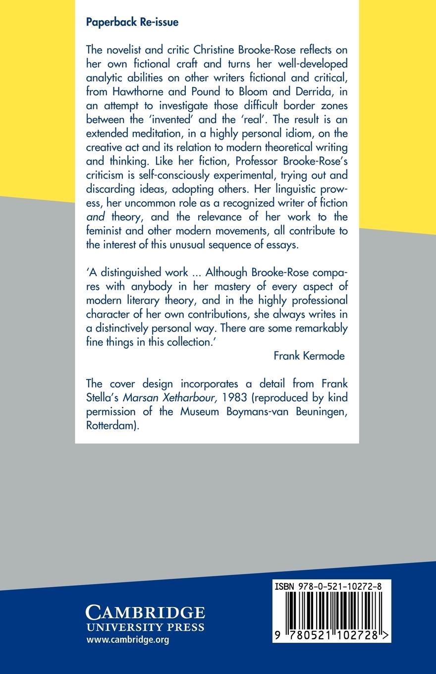 Rückseitencover Stories, Theories and Things