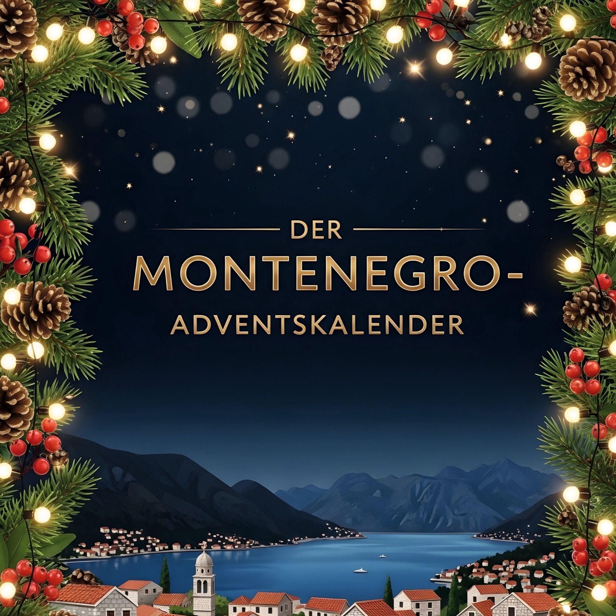 Vorderes Coverbild Der Montenegro-Adventskalender