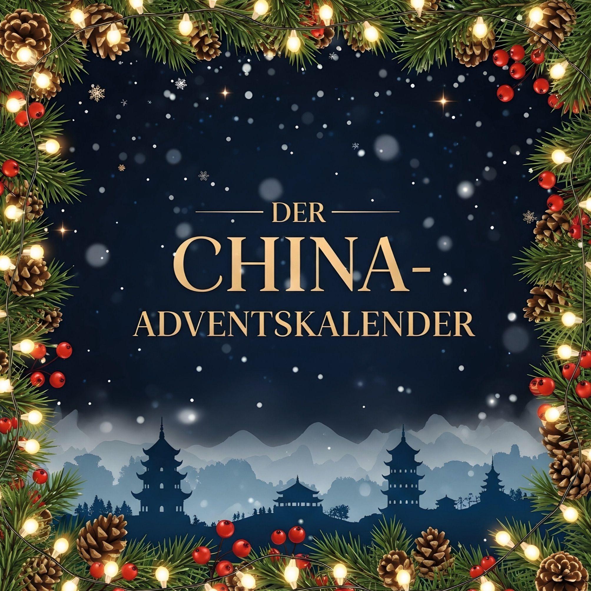 Vorderes Coverbild Der China-Adventskalender