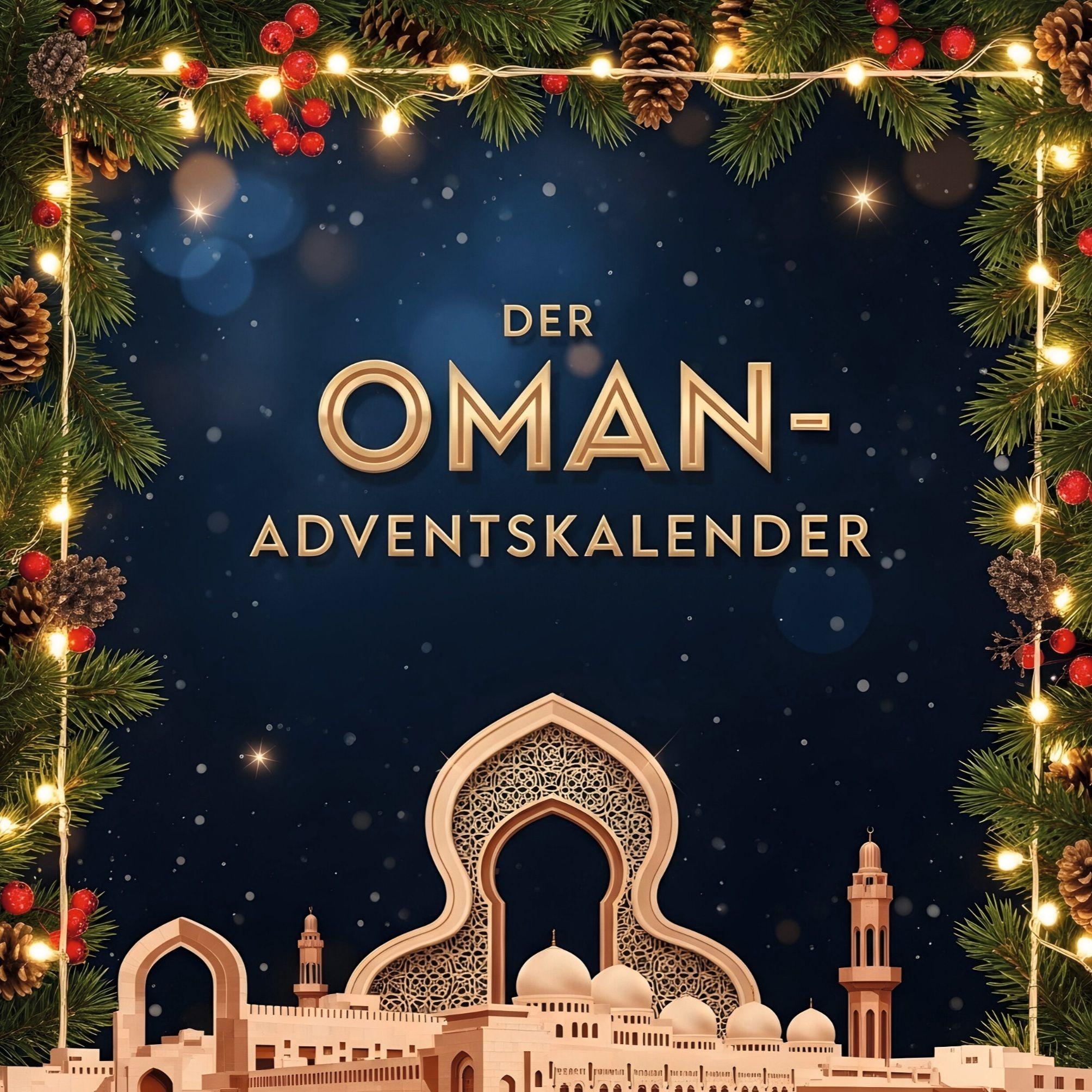 Vorderes Coverbild Der Oman-Adventskalender