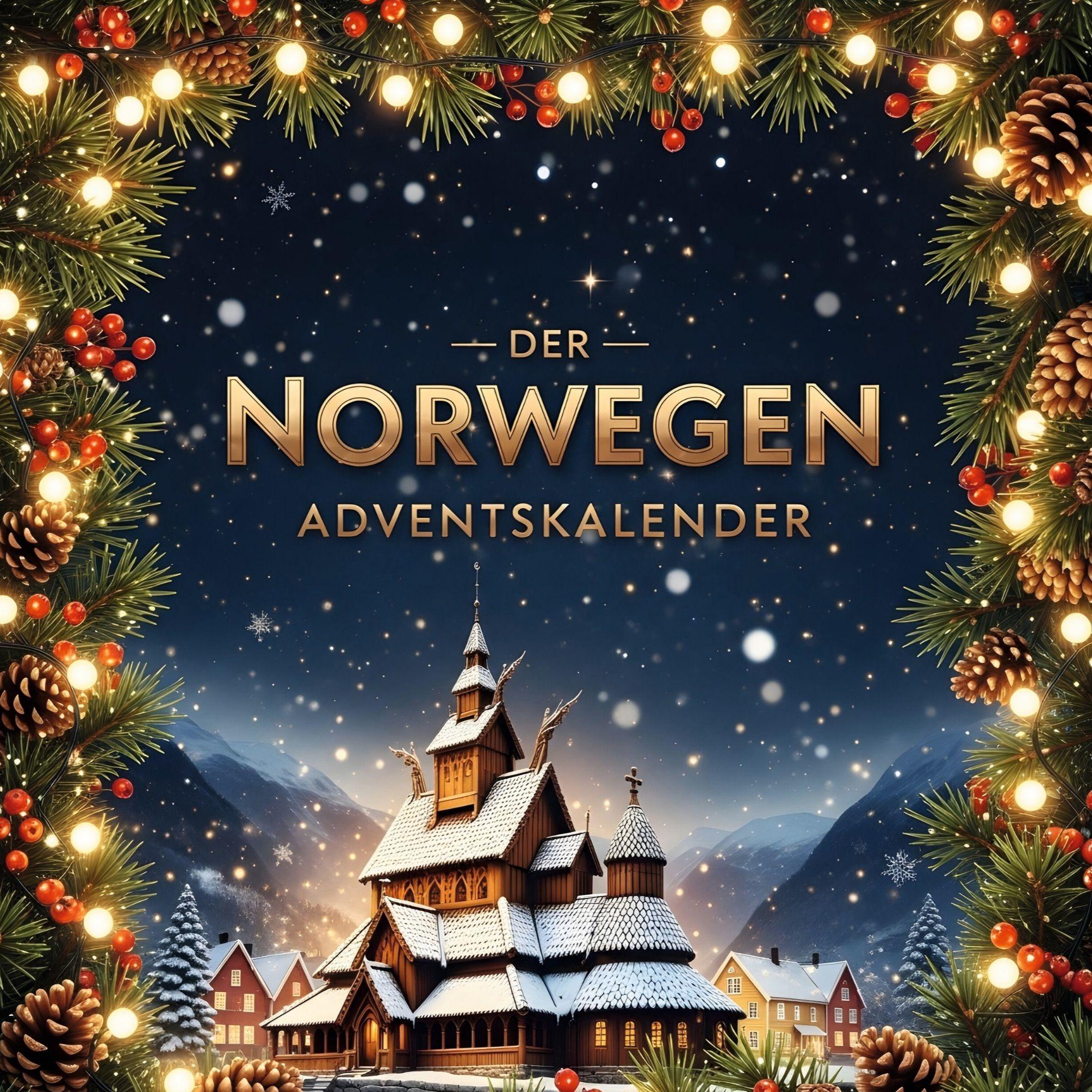 Vorderes Coverbild Der Norwegen-Adventskalender