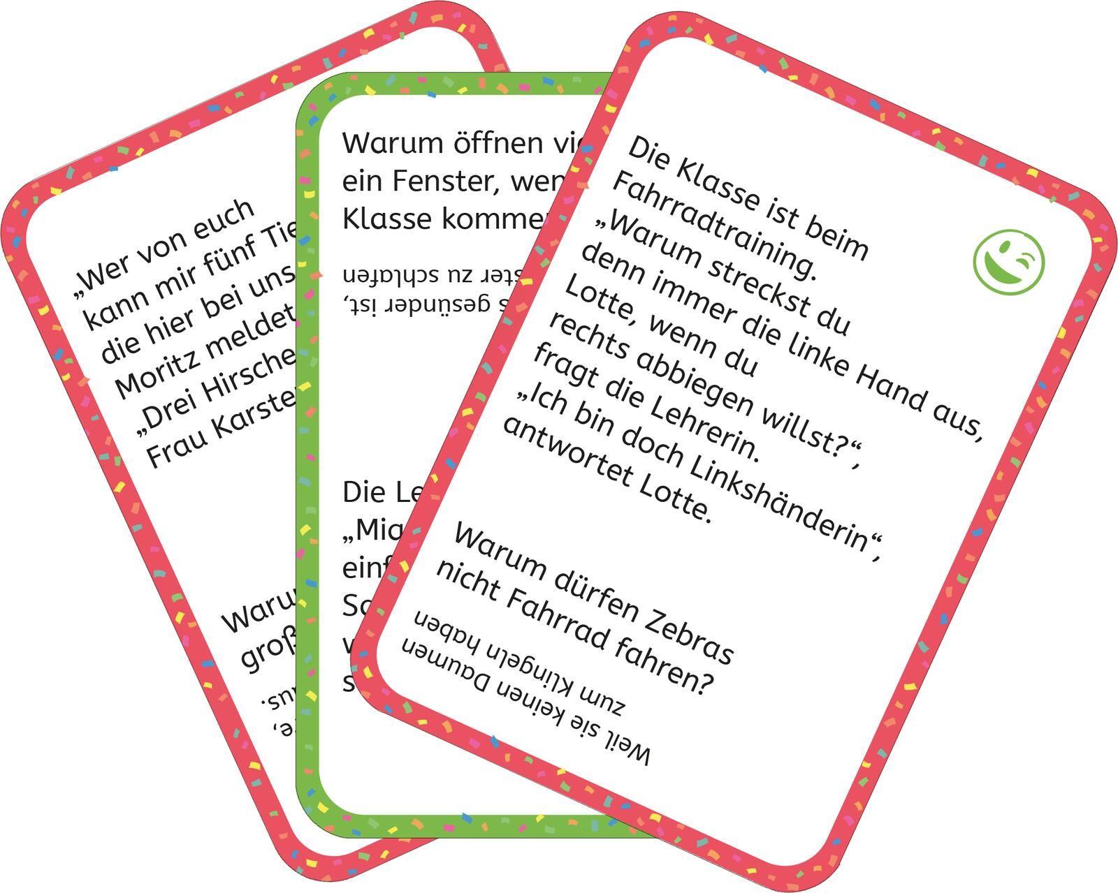 Beispielinhalt (Bild) Erstleser-Witze Schule