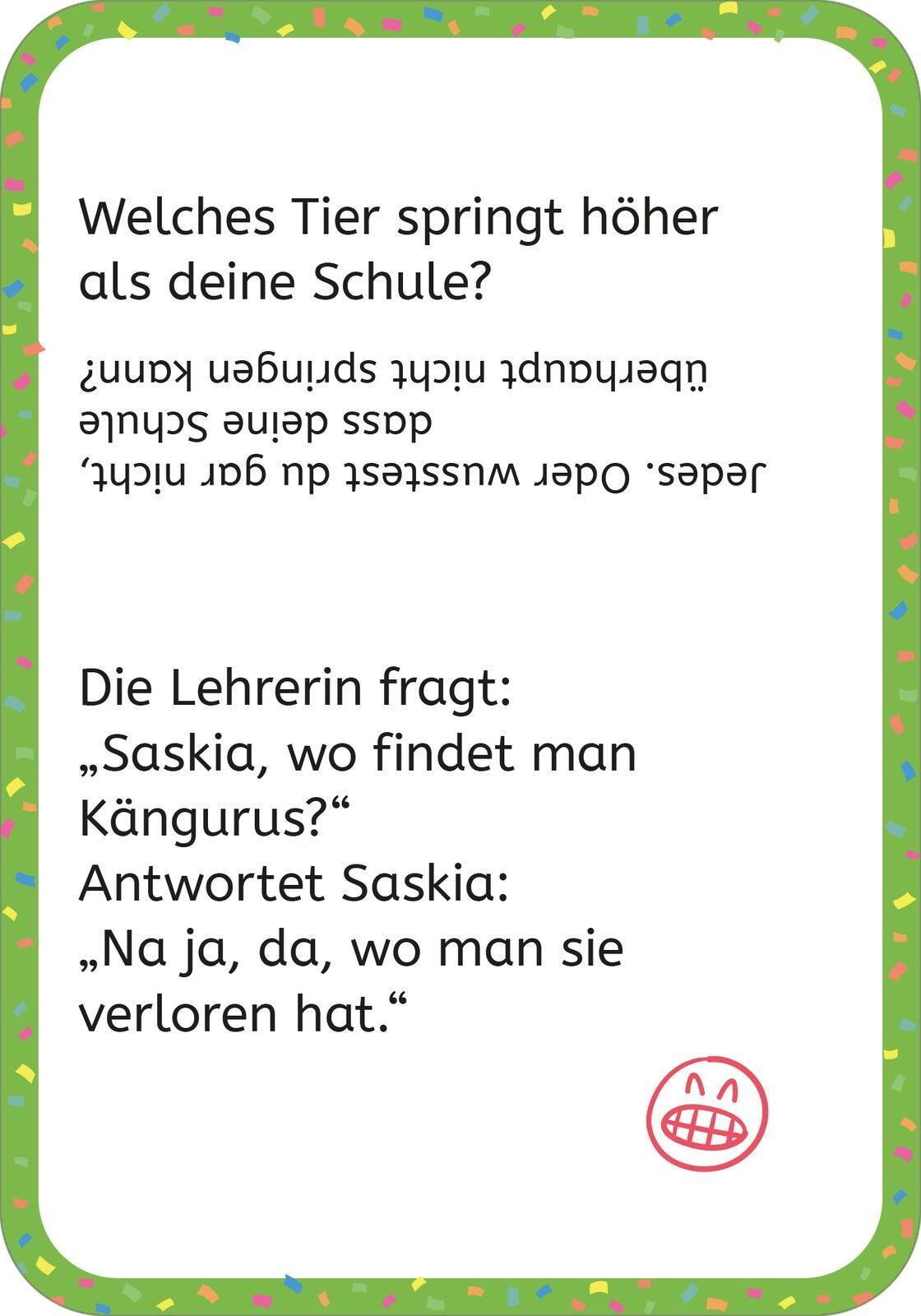 Beispielinhalt (Bild) Erstleser-Witze Schule