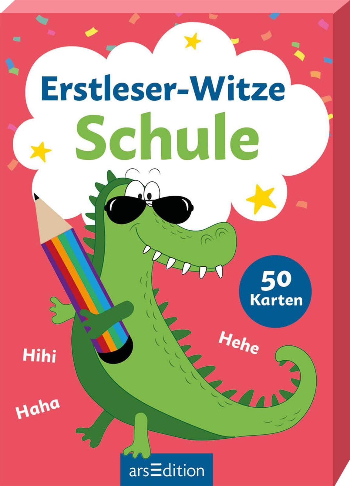 Vorderes Coverbild Erstleser-Witze Schule