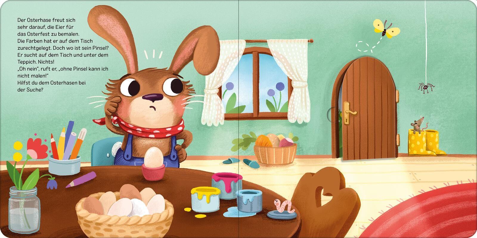 Beispielinhalt (Bild) Der vergessliche Osterhase