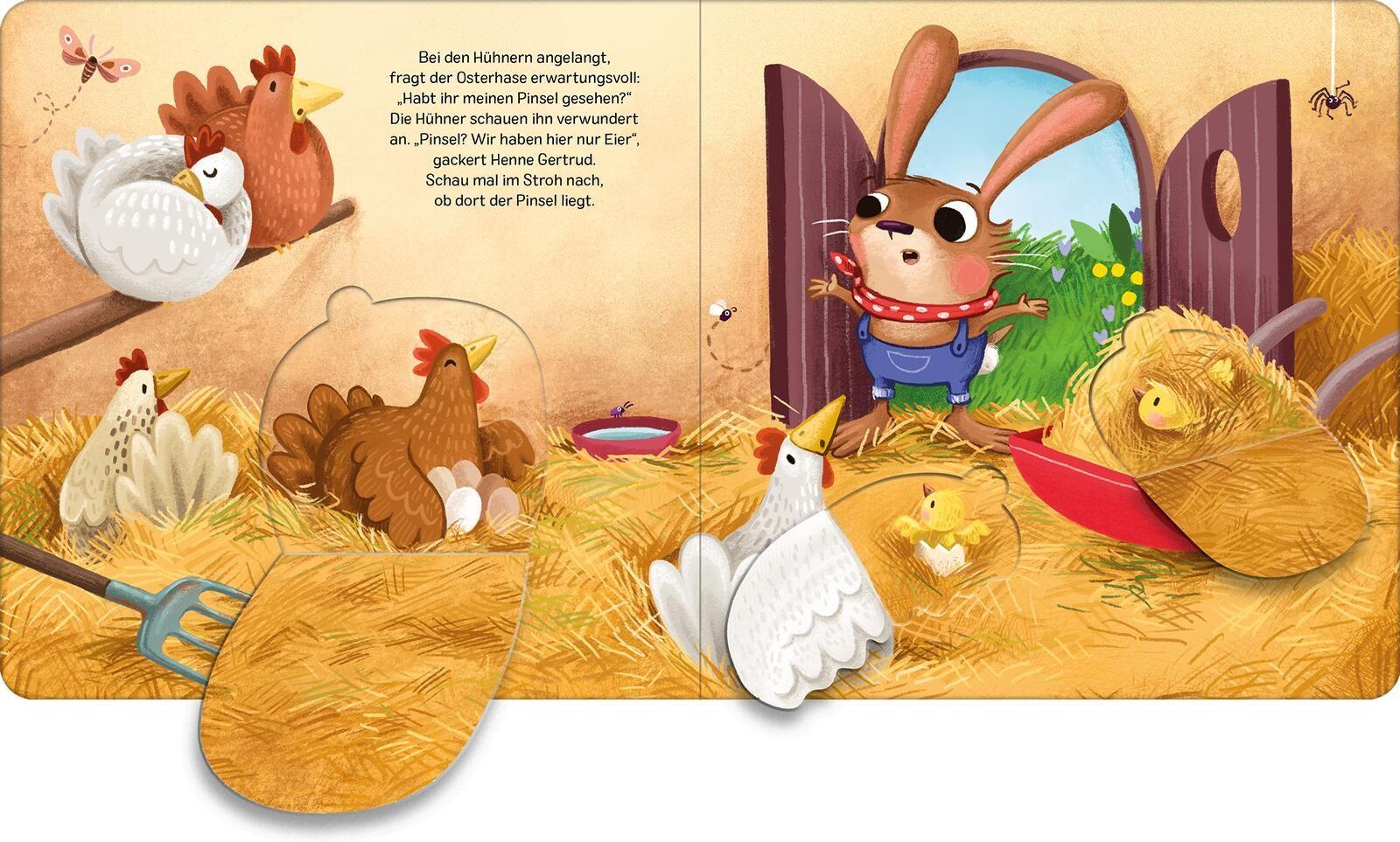 Beispielinhalt (Bild) Der vergessliche Osterhase