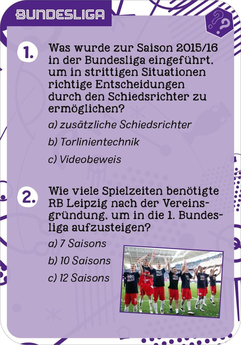 Beispielinhalt (Bild) Fußball-Quiz