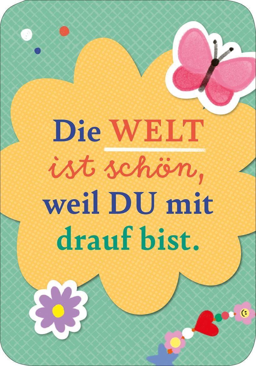 Beispielinhalt (Bild) Voll schön, dass es dich gibt