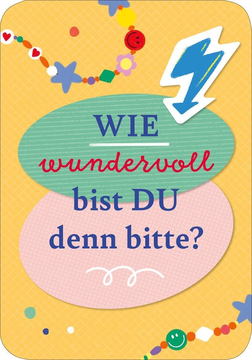 Beispielinhalt (Bild) Voll schön, dass es dich gibt