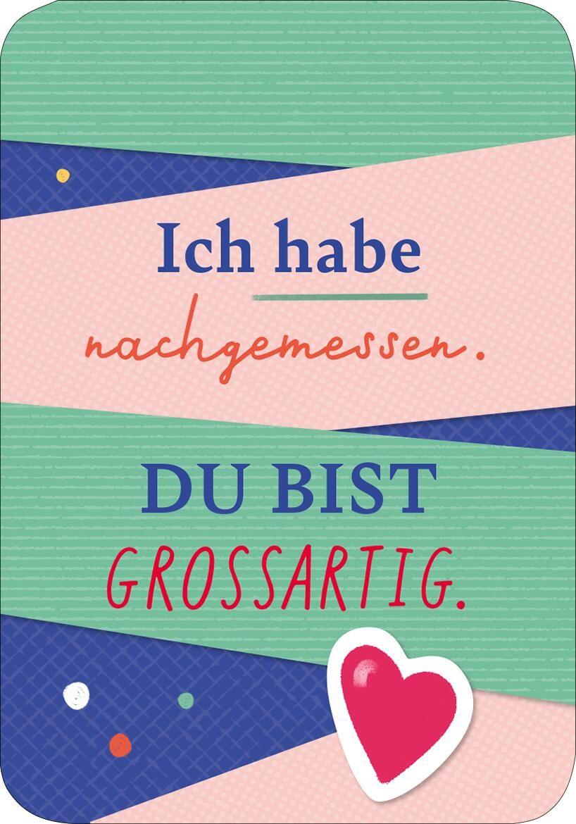 Beispielinhalt (Bild) Voll schön, dass es dich gibt