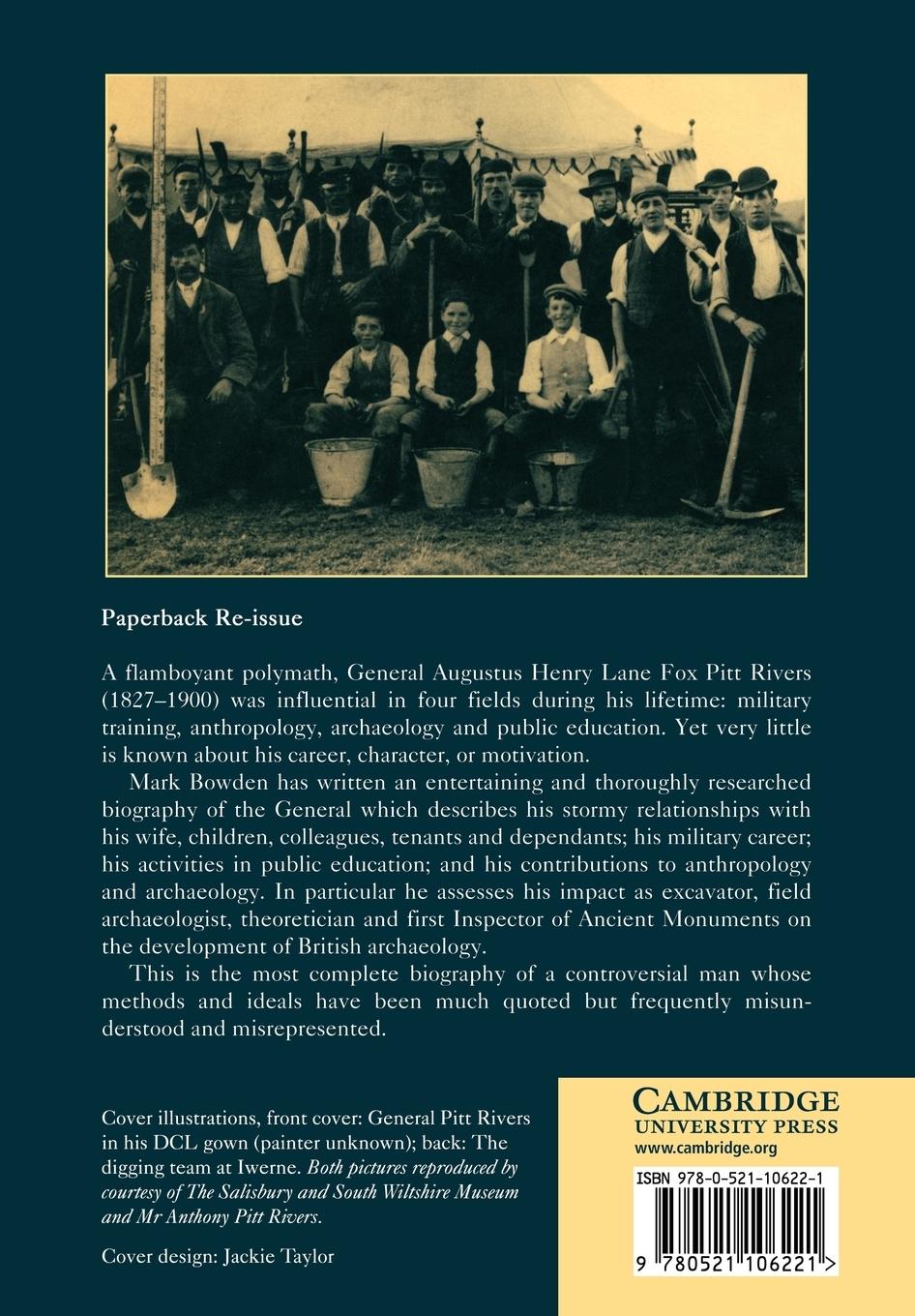 Rückseitencover Pitt Rivers
