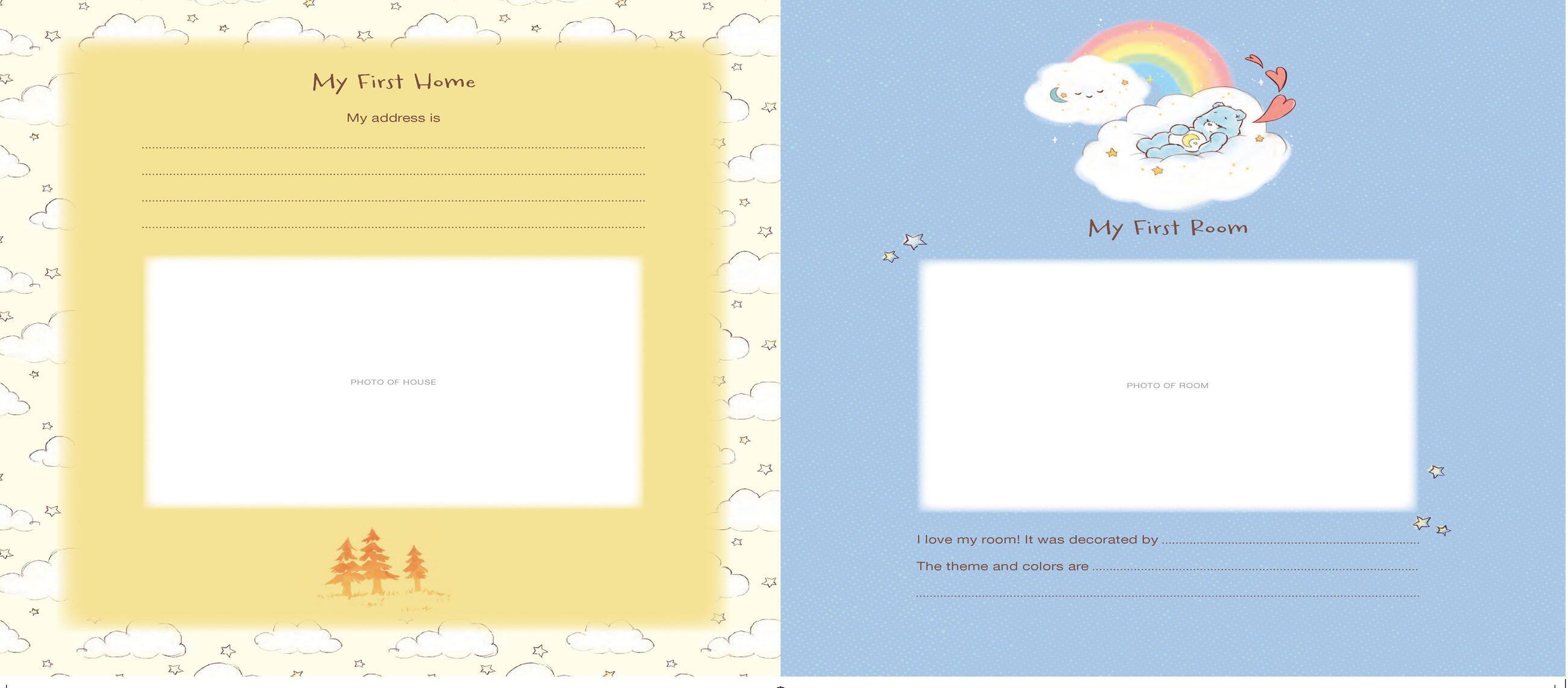 Beispielinhalt (Bild) Care Bears Baby Book