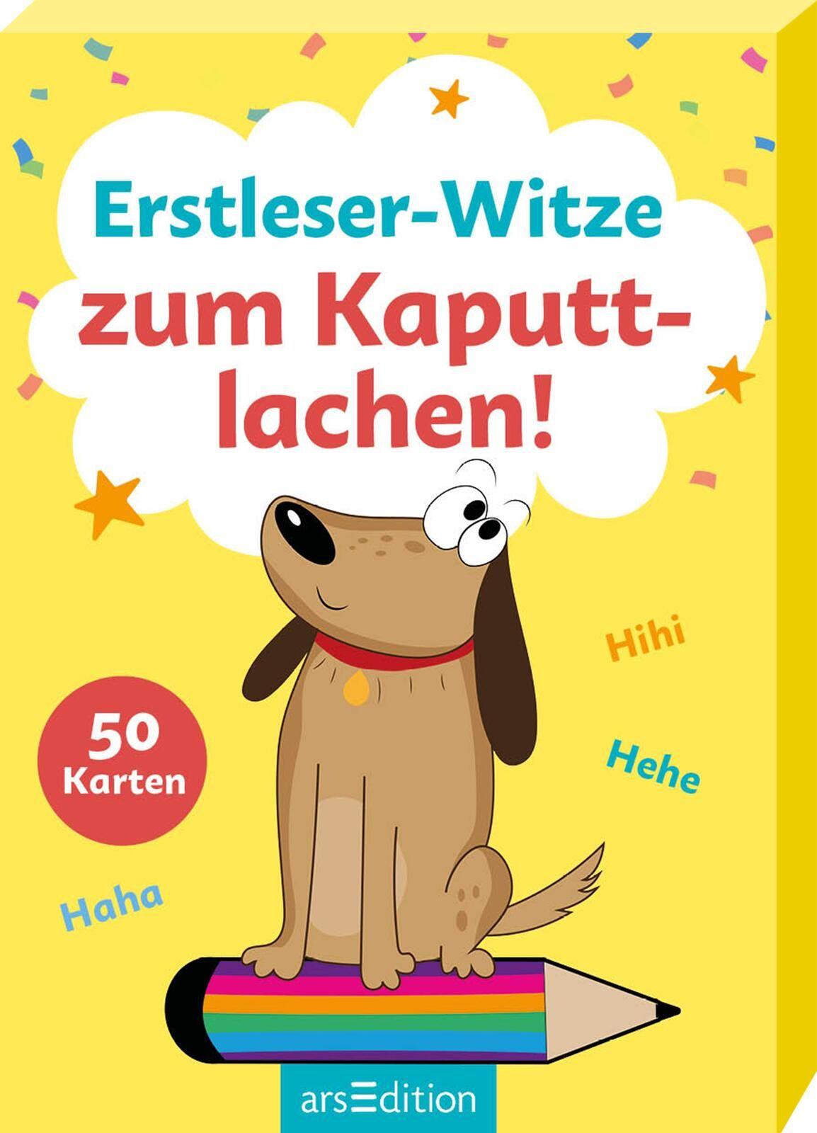 Vorderes Coverbild Erstleser-Witze zum Kaputtlachen