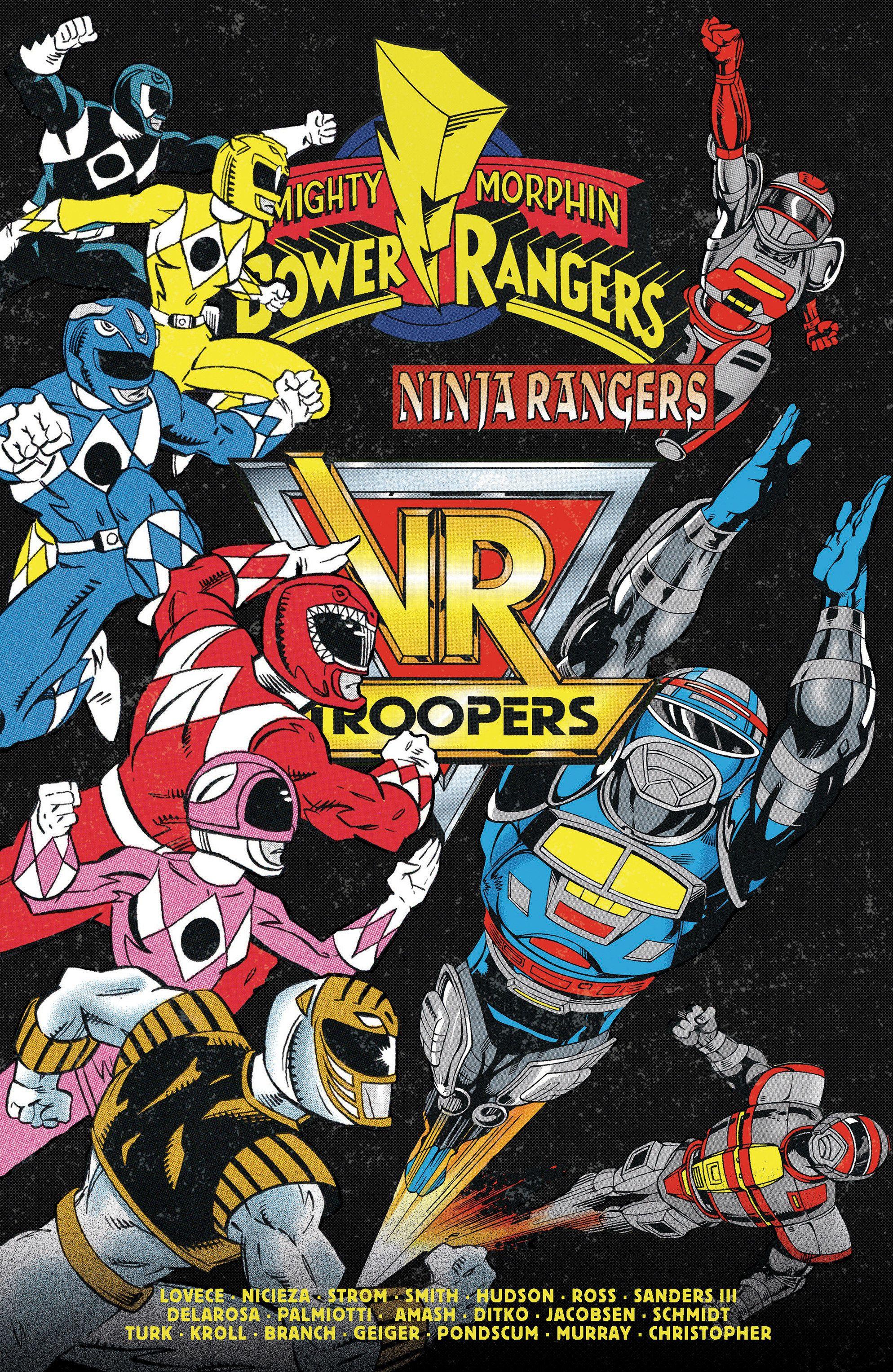 Vorderes Coverbild VR Troopers/Power Rangers Flipbook Facsimile Edition