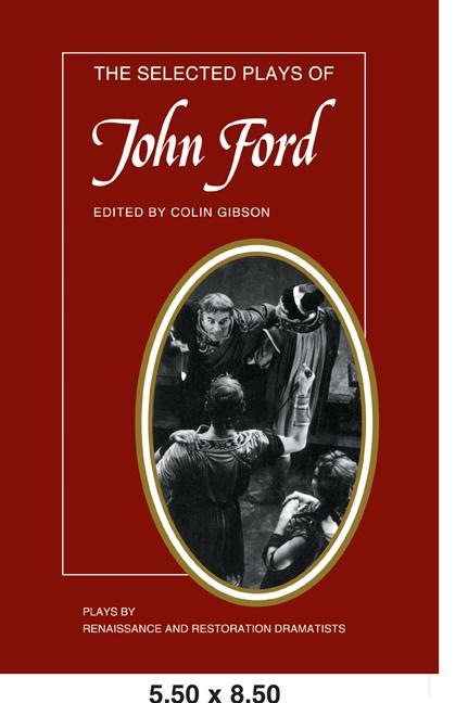 Vorderes Coverbild The Selected Plays of John Ford