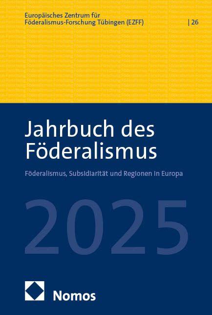 Vorderes Coverbild Jahrbuch des Föderalismus 2025 (26)