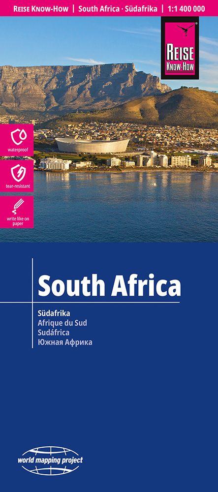 Vorderes Coverbild Reise Know-How Landkarte Südafrika | South Africa (1:1.400.000)