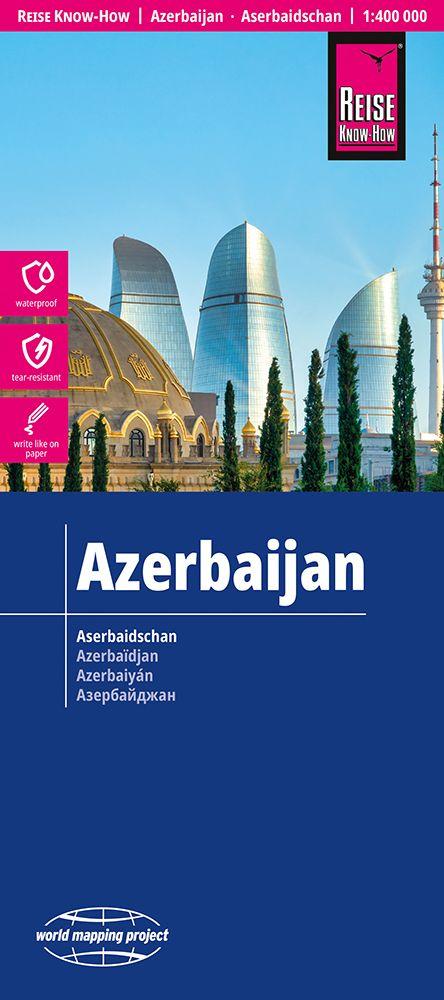 Vorderes Coverbild Reise Know-How Landkarte Aserbaidschan | Azerbaijan (1:400.000)