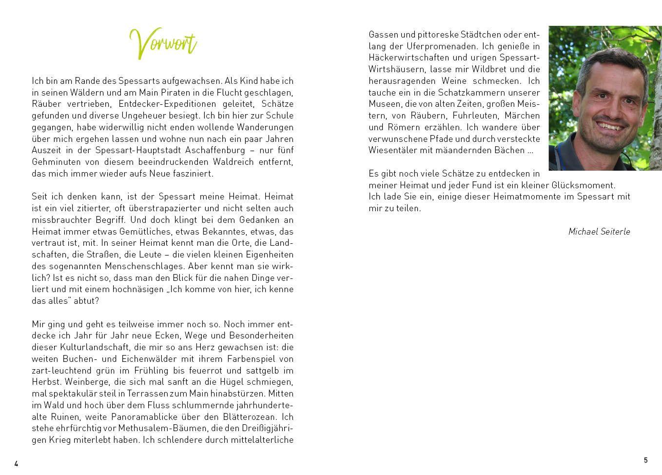 Beispielinhalt (Bild) Spessart - HeimatMomente