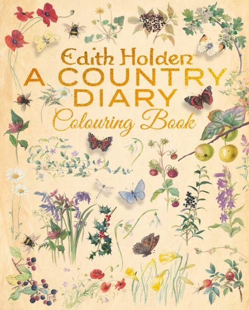 Vorderes Coverbild Edith Holden: A Country Diary Colouring Book