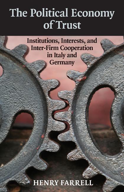 Vorderes Coverbild The Political Economy of Trust