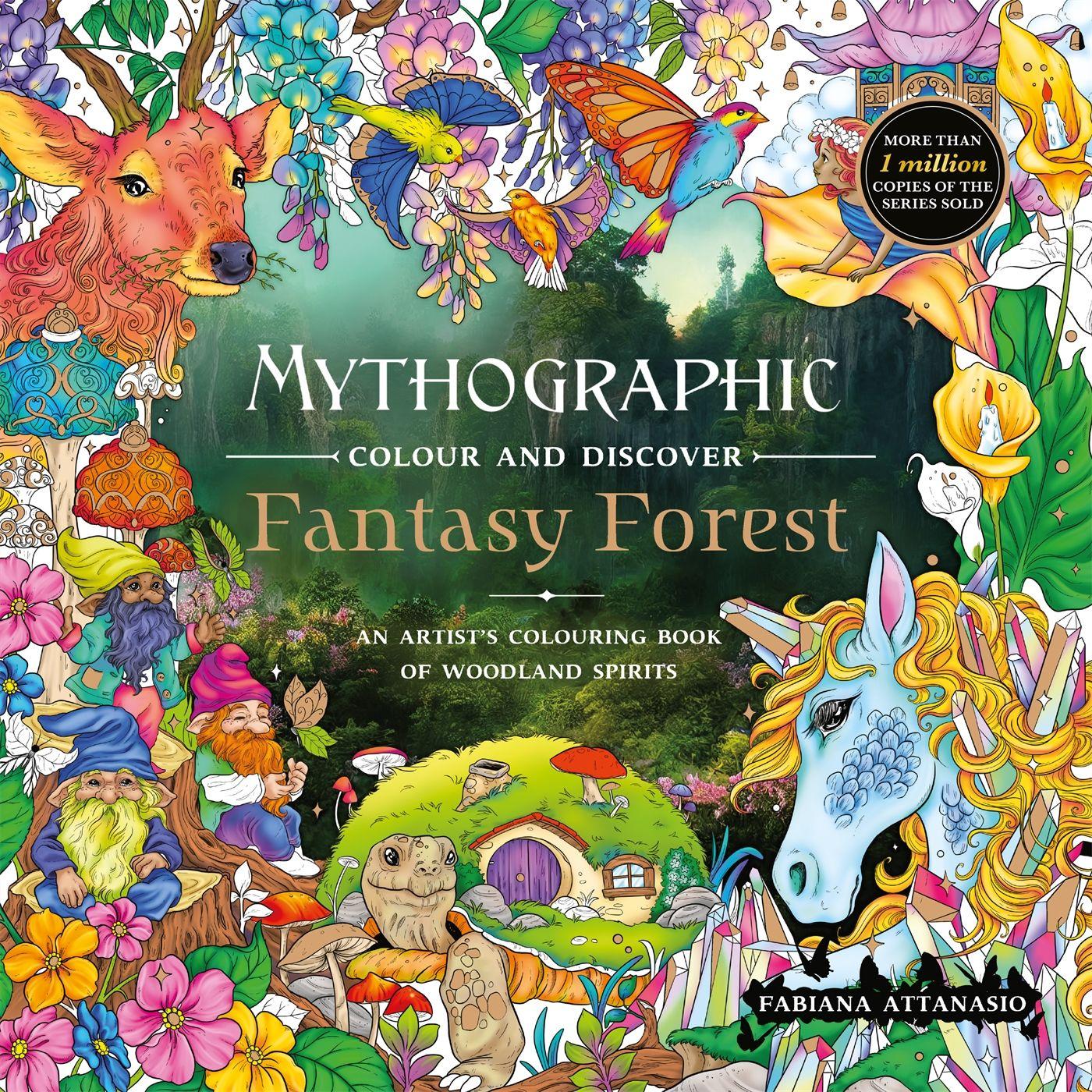 Vorderes Coverbild Mythographic Colour and Discover: Fantasy Forest