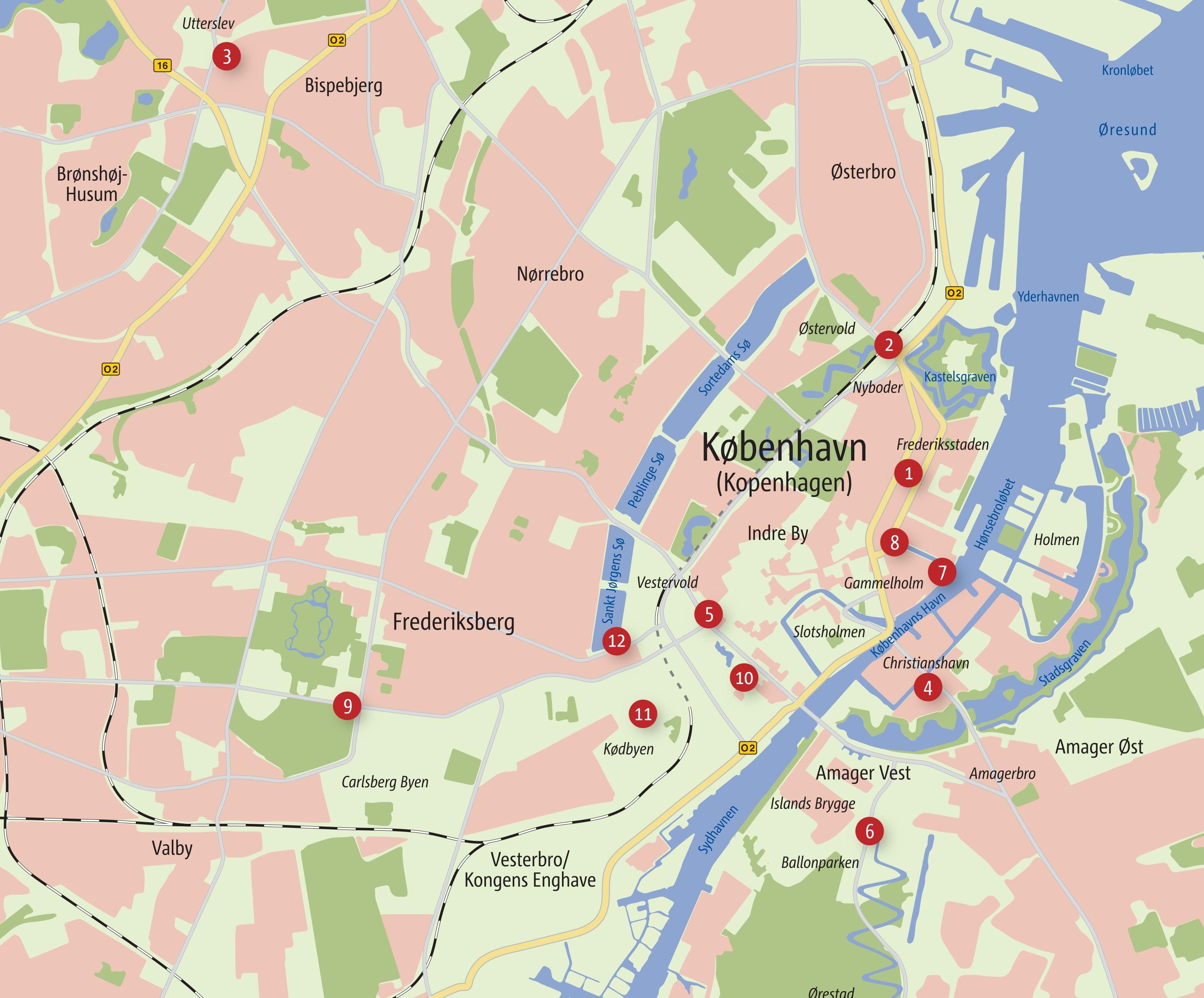 Beispielinhalt (Bild) Zu Fuß durch Kopenhagen