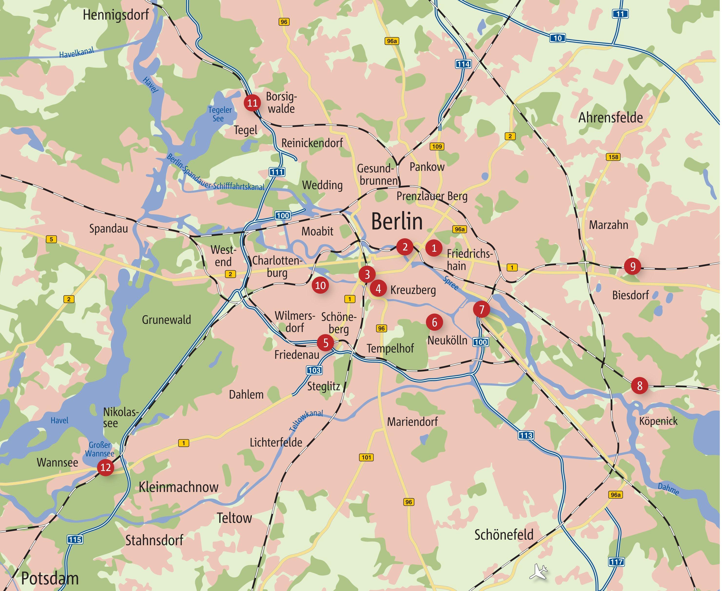 Beispielinhalt (Bild) Mit dem Rad durch Berlin