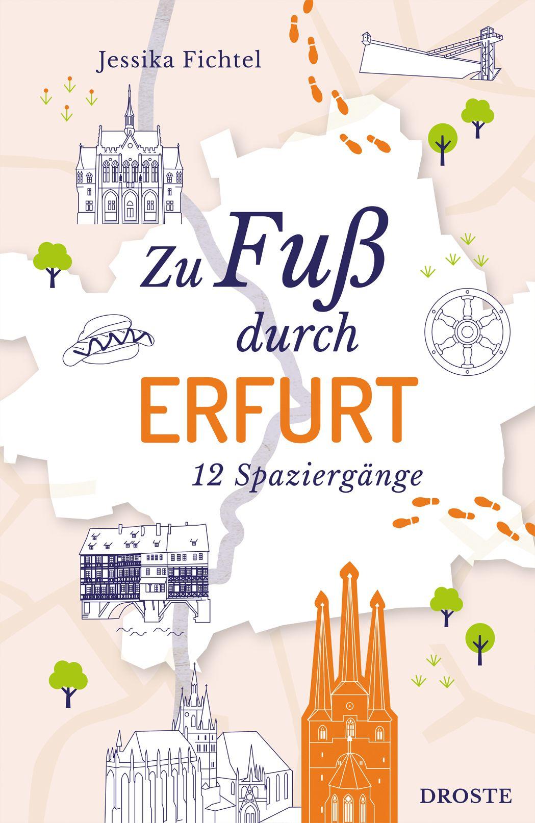 Vorderes Coverbild Zu Fuß durch Erfurt