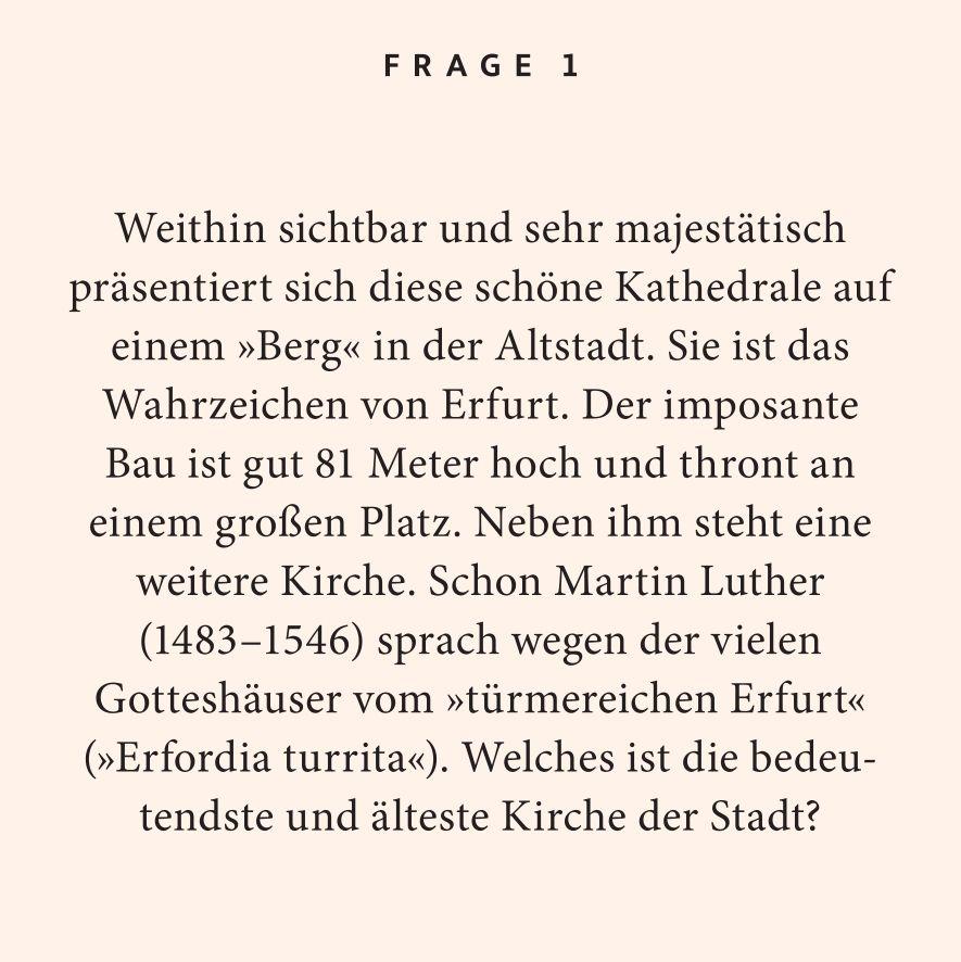 Beispielinhalt (Bild) Erfurt-Quiz