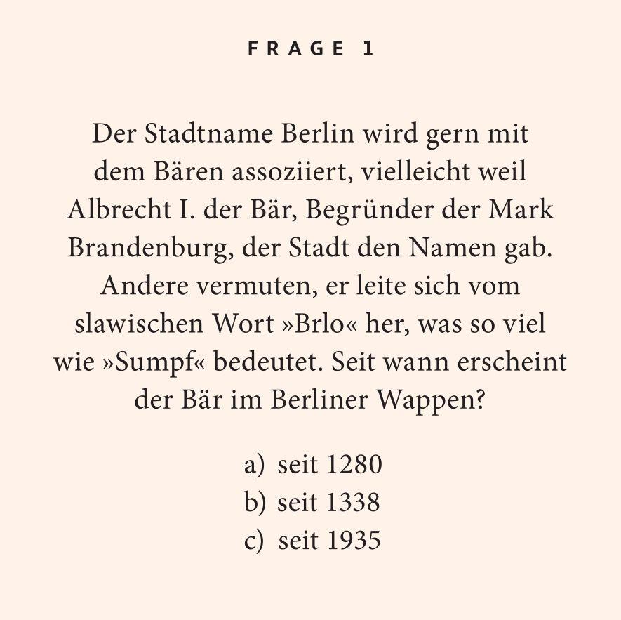 Beispielinhalt (Bild) Berlin-Quiz