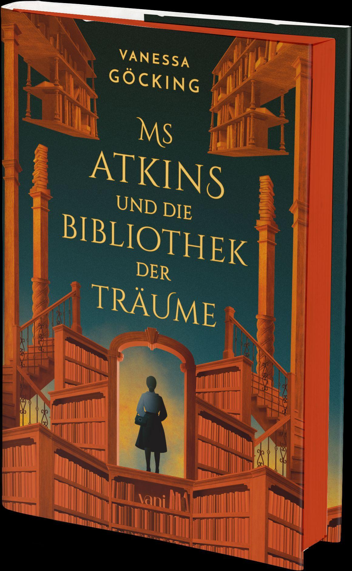Vorderes Coverbild Ms Atkins und die Bibliothek der Träume