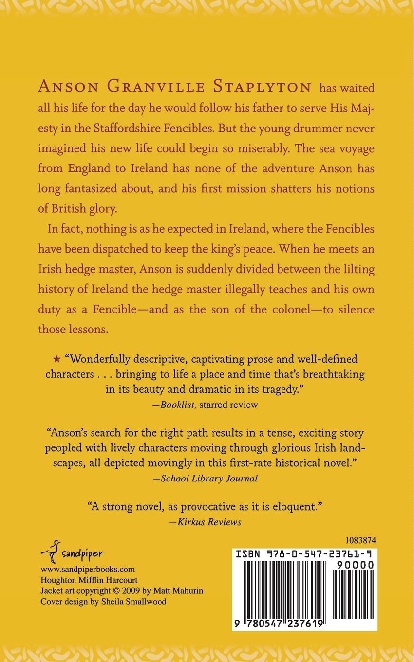 Rückseitencover Anson's Way