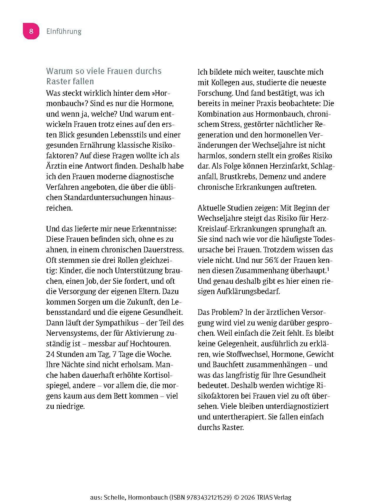 Beispielinhalt (Bild) Hormonbauch