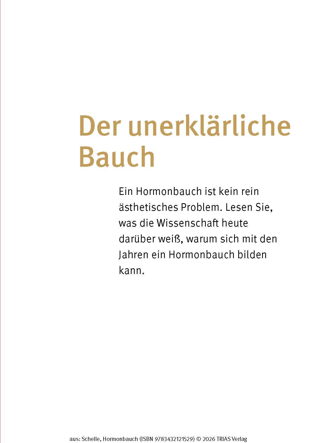 Beispielinhalt (Bild) Hormonbauch