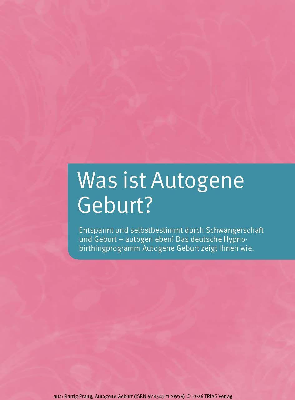 Beispielinhalt (Bild) Autogene Geburt